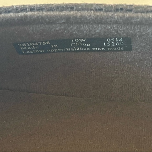 NWOT Clarks Leather Snake Print Loafer Flats Haydin gloss brown size 10W - Picture 12 of 16